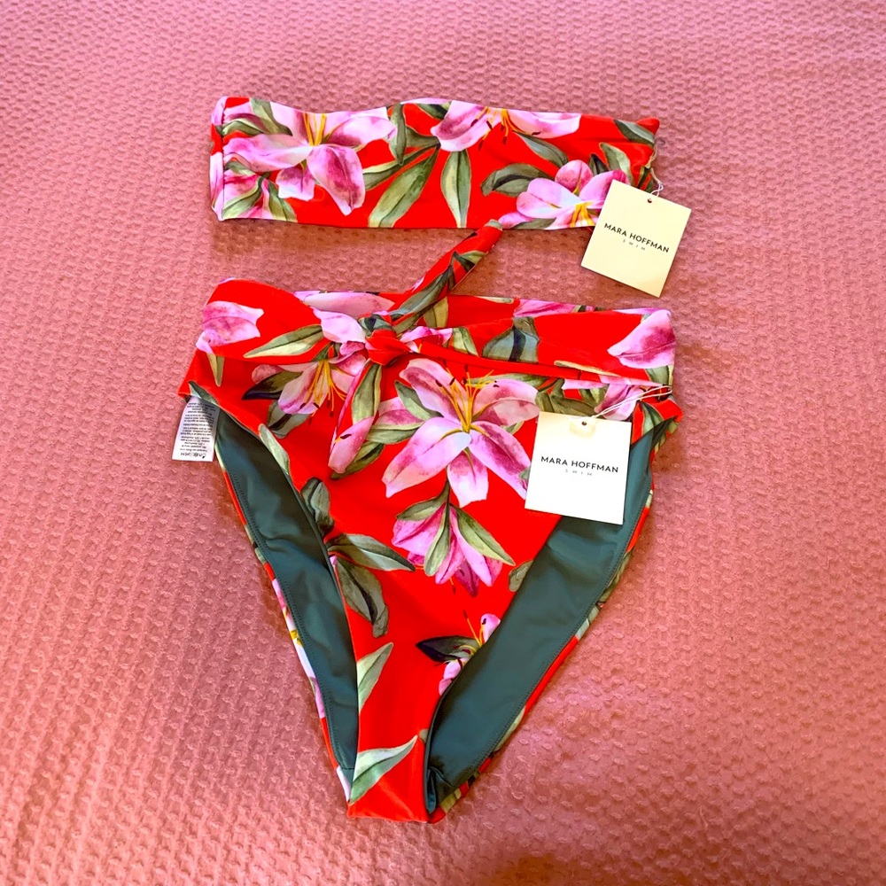 Mara Hoffman Bikini Set Abigail Top Goldie Bottom